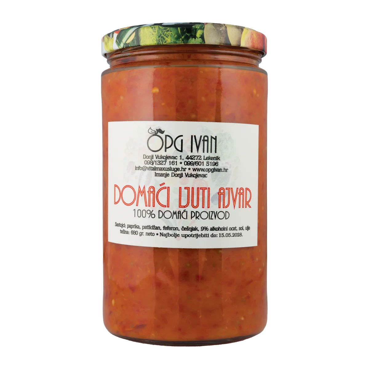 Ajvar ljuti OPG Ivan
