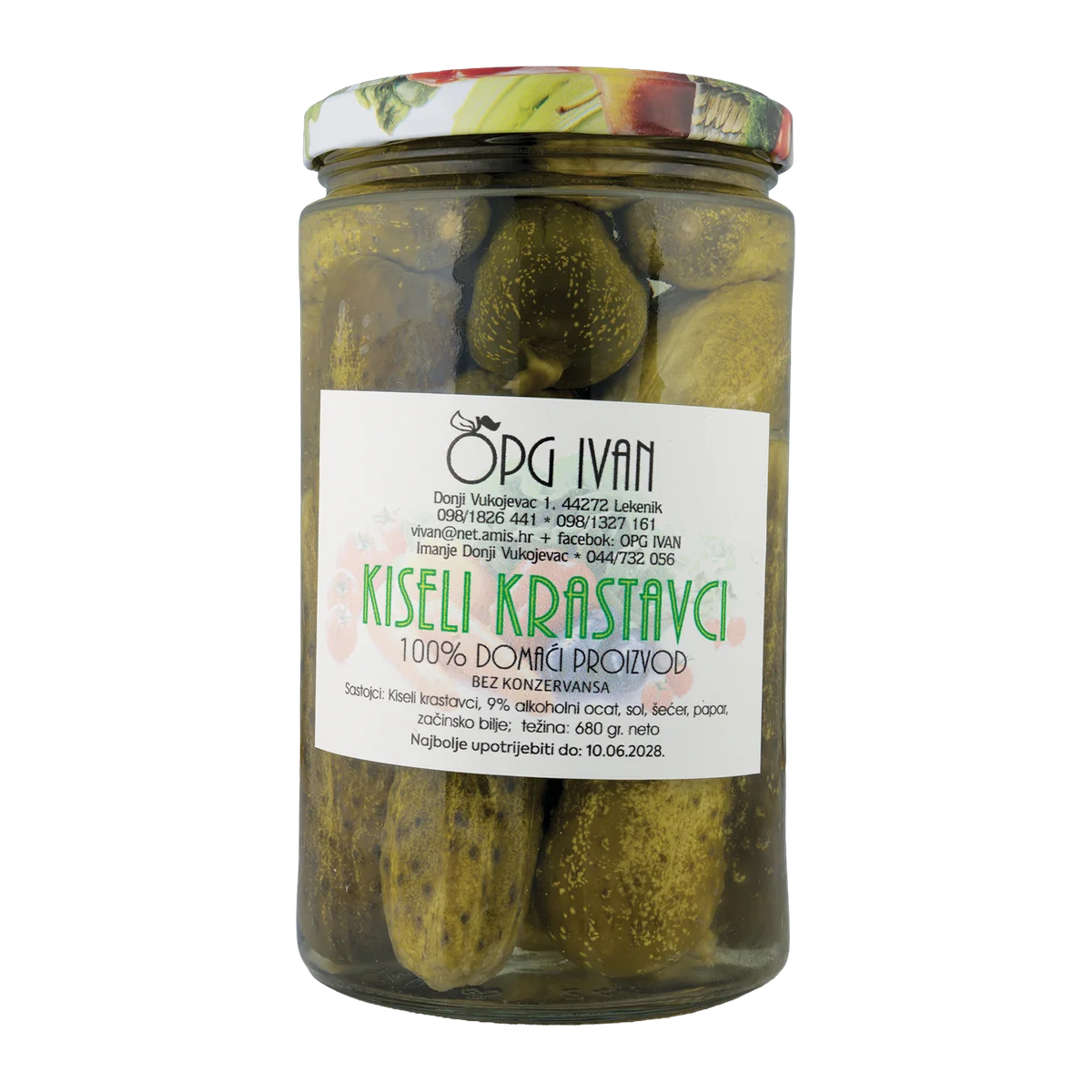 Kiseli krastavci OPG Ivan
